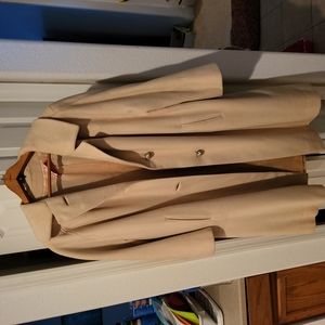 Vintage pea coat, petticoat winter coat